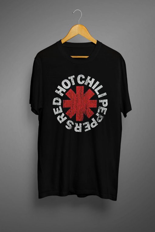 Red Hot Chili Peppers Men's Asterisk Vintage T shirts