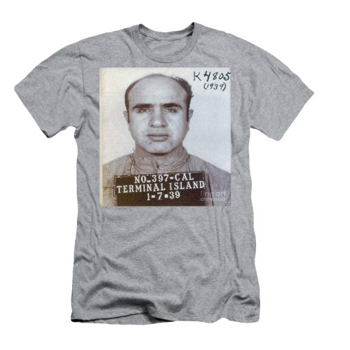 1939 Al Capone Mugshot T-Shirt
