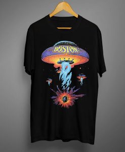 Boston Spaceship Classic Rock Album T shirt