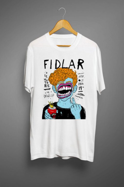 FIDLAR Concert Japan Band T shirt