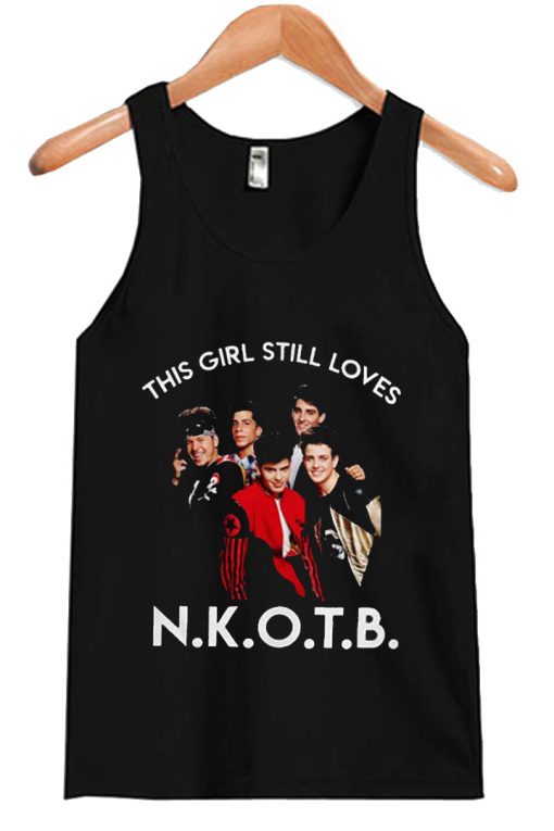 This girl still loves NKOTB Tank Top