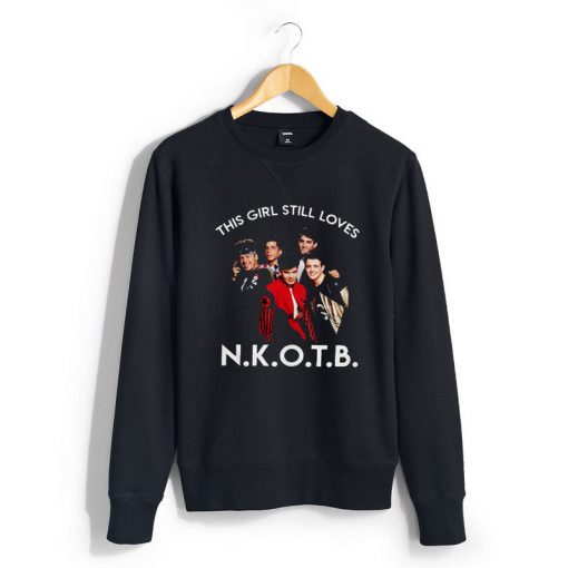 This girl still loves NKOTB Sweatshirts