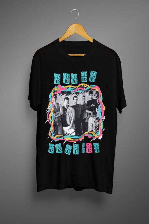 vintage new kids on the block t shirt