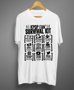 A KPOP FAN'S SURVIVAL KIT T shirts