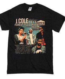 J COLE 2015 Tour T-shirt