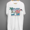 Beach Themed Retro Mtv T-Shirt