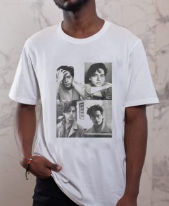 Cole Sprouse Collage B&W T Shirt