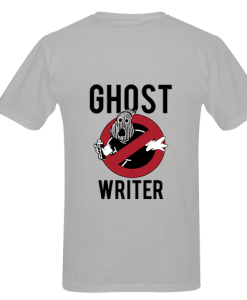 Ghost Writer tshirt (back)