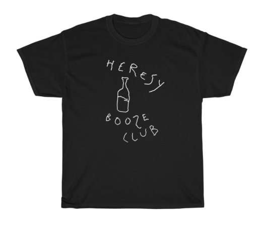Heresy Booze Club t-shirt thd