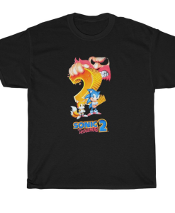 Sonic The Hedgehog 2 t-shirt thd