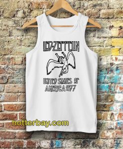 Led Zeppelin United States Of America 1977 Ringer Tanktop