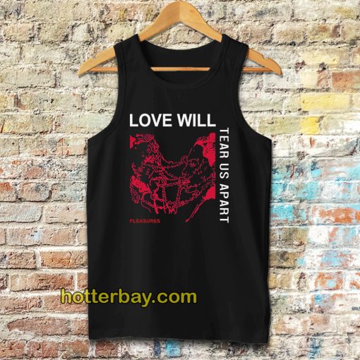 Love Will Tear Us Apart Unisex tanktop