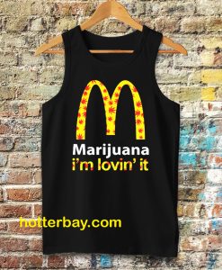 Marijuana I’m Lovin’ It McDonald’s tanktop