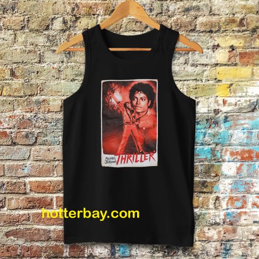 Michael Jackson Thriller Poster Tanktop