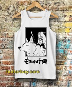 Princess Mononoke Tee Inspired by the anime Tanktop