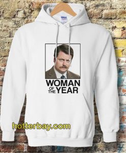 Ron Swanson Woman of the Year Parks and Recreation Hoodie