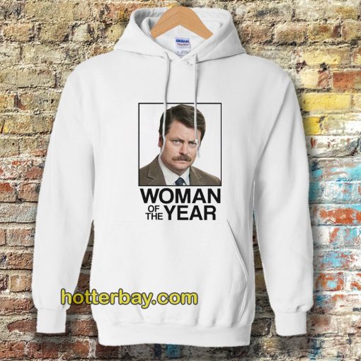 Ron Swanson Woman of the Year Parks and Recreation Hoodie