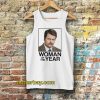 Ron Swanson Woman of the Year Parks and Recreation Tanktop