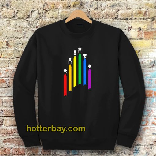 Star Trek Gay Pride Sweatshirt