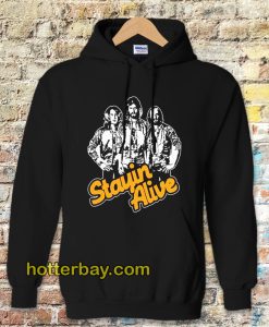 Stayin Alive Bee Gees Hoodie