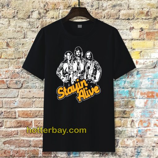 Stayin Alive Bee Gees t-shirt