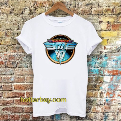 Van Halen World Tour 1979 Ringer Tshirt