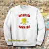 Wanted Maniac SpongeBob Sweatshirt