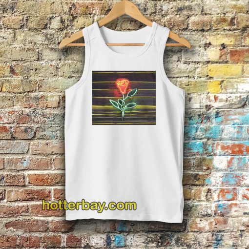 louis tomlinson neon rose tanktop