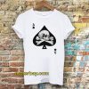 Ace of Spades Skull Poker Tee