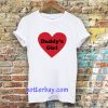 Daddys Girl Love Heart T-Shirt