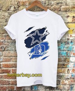 Dallas Cowboys and Duke Blue Devils T-Shirt