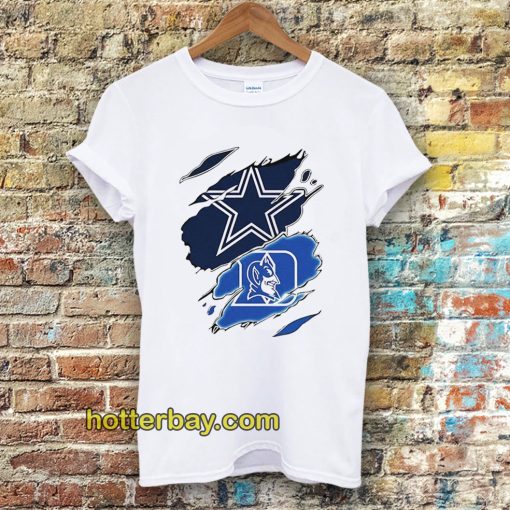 Dallas Cowboys and Duke Blue Devils T-Shirt