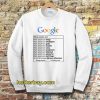 Google Black Men are Sweatshirt