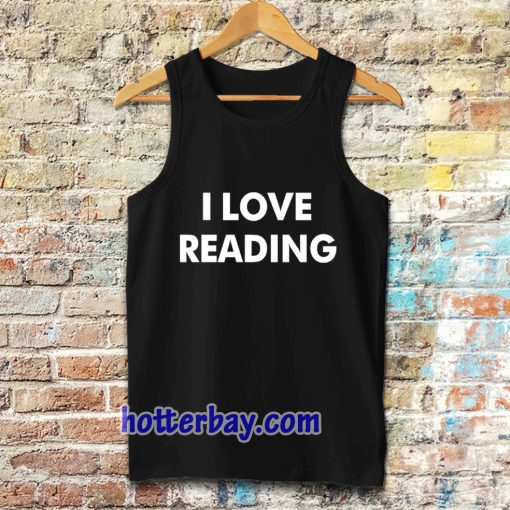 I Love Reading tanktop