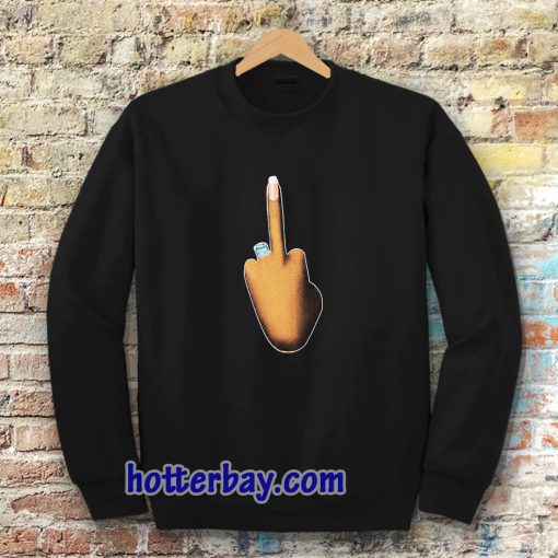 KIM finger fuck Sweatshirt