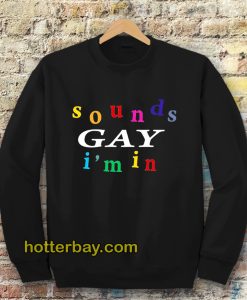 SOUND gay i'm in sweatshirt