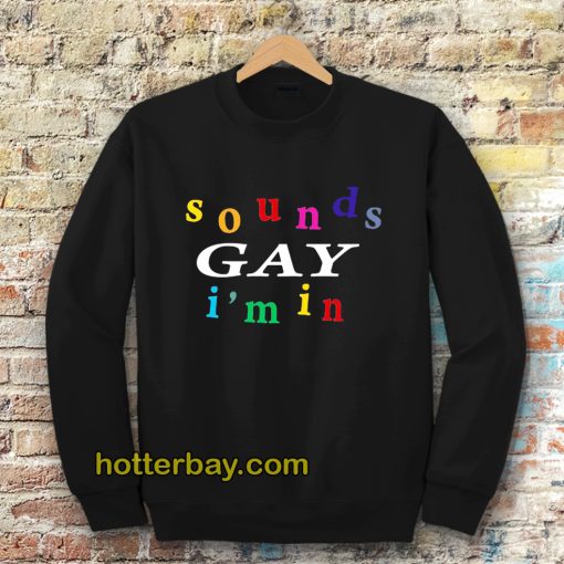 SOUND gay i'm in sweatshirt
