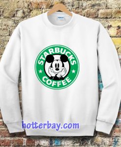 Starbucks Mickey Mouse pink Sweatshirt