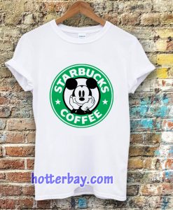 Starbucks Mickey Mouse pink t-shirt