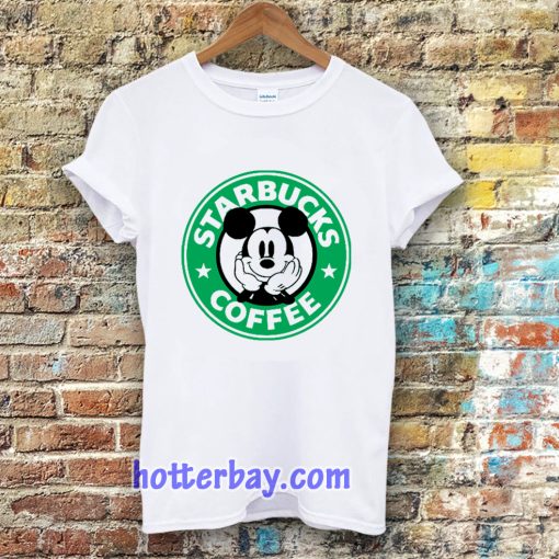 Starbucks Mickey Mouse pink t-shirt