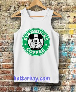 Starbucks Mickey Mouse pink tanktop