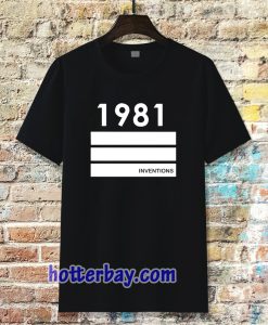 1981 Inventions T shirt