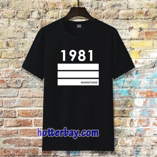 1981 Inventions T shirt