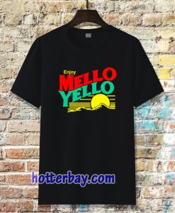 80's Retro Enjoy Mellow Yellow Drink T Shirt