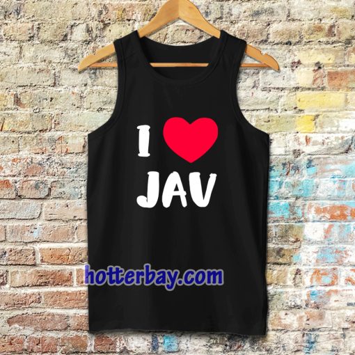 I Love JAV Japanese Adult Tanktop