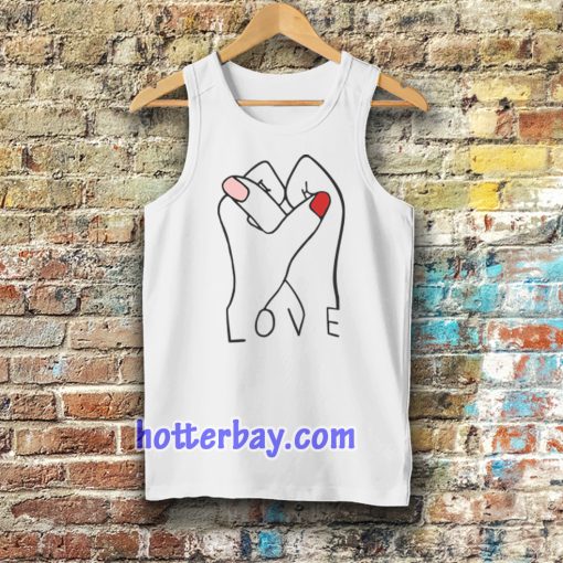 LOVE HANDS FINGER TANKTOP