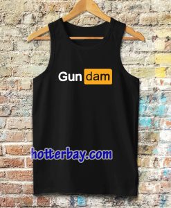 Porn Hub GUN DAM Tanktop