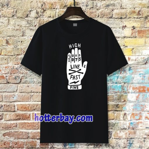 REGULAR FIT BLACK T-SHIRT