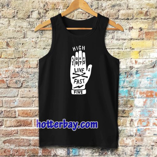 REGULAR FIT BLACK TANKTOP