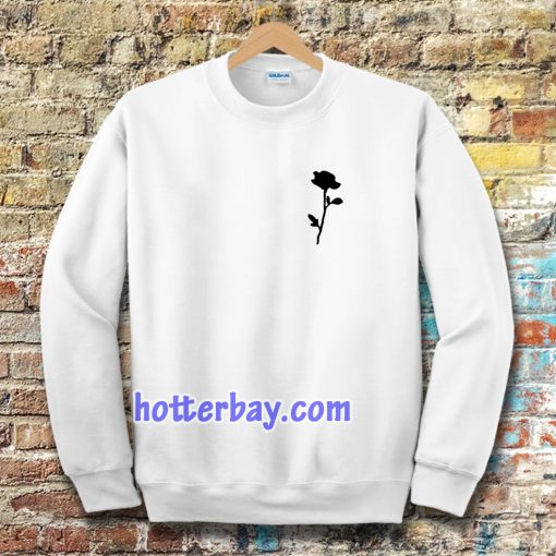 Rose black rose Sweatshirt